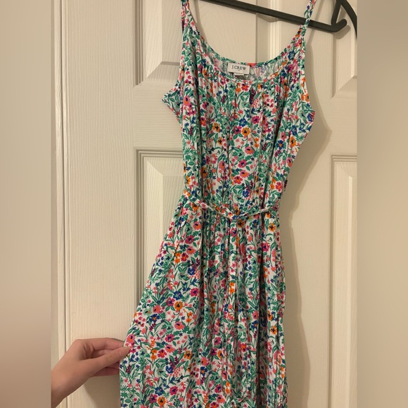 J. Crew Floral Midi Dress - Picture 2 of 3